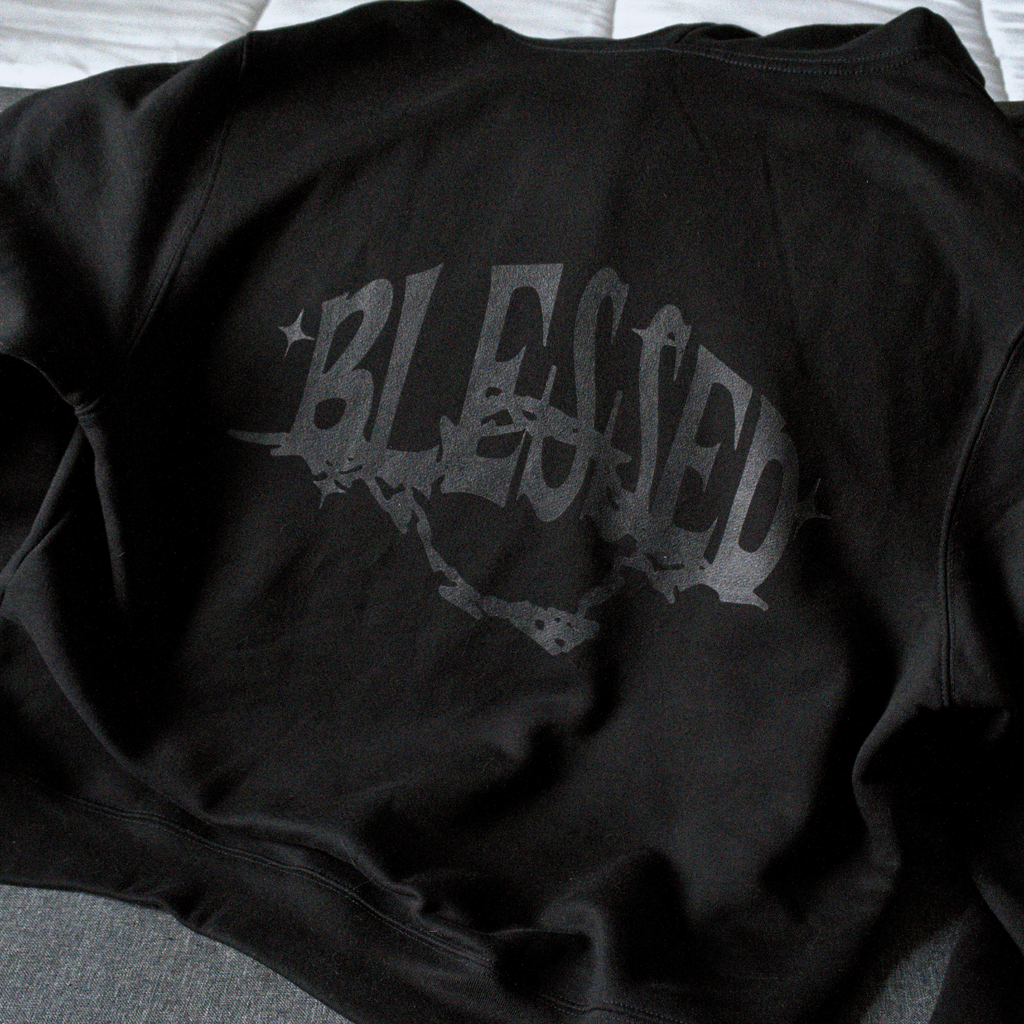"BLESSED" - OVERSIZED HOODIE